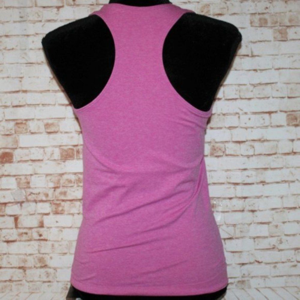 Athletic Essentials Pink Racerback Top Size M - Picture 2 of 3